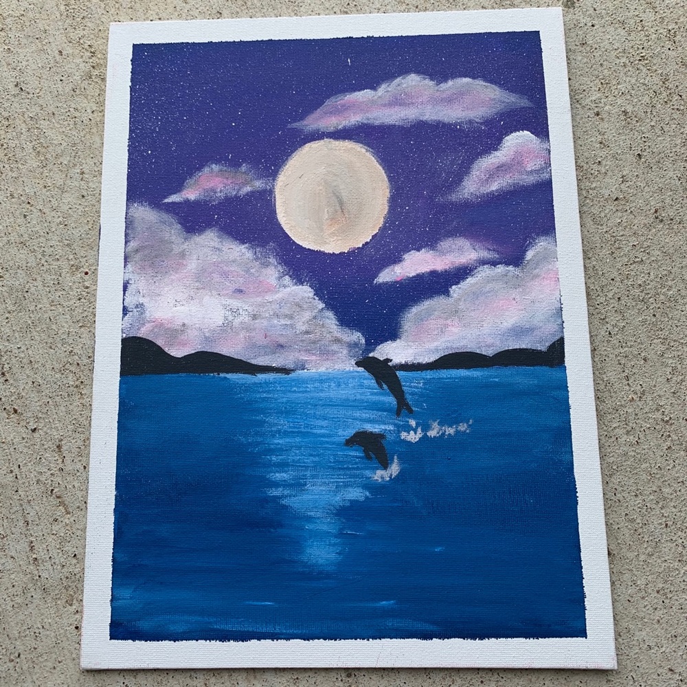 Dolphins date night🐬
